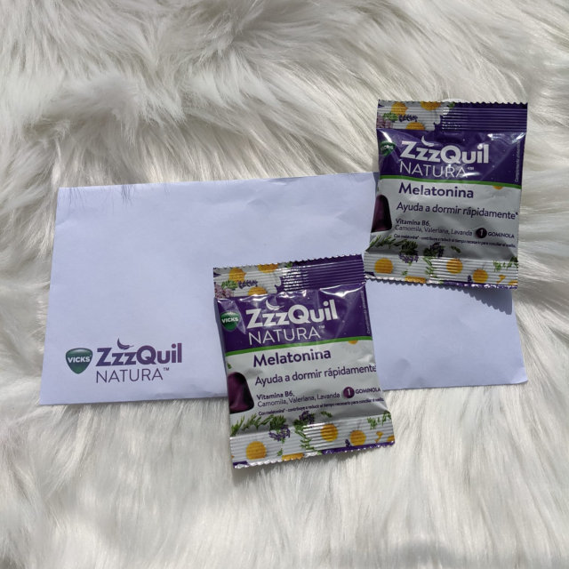 Muestras Zzzquil Recibidas