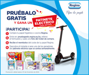 Prueba Gratis Regina más Sorteo