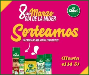Salsas Choví Sorteo Dia Mujer