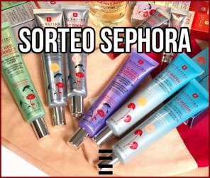 Sorteo Sephora 3 Lotes Erborian