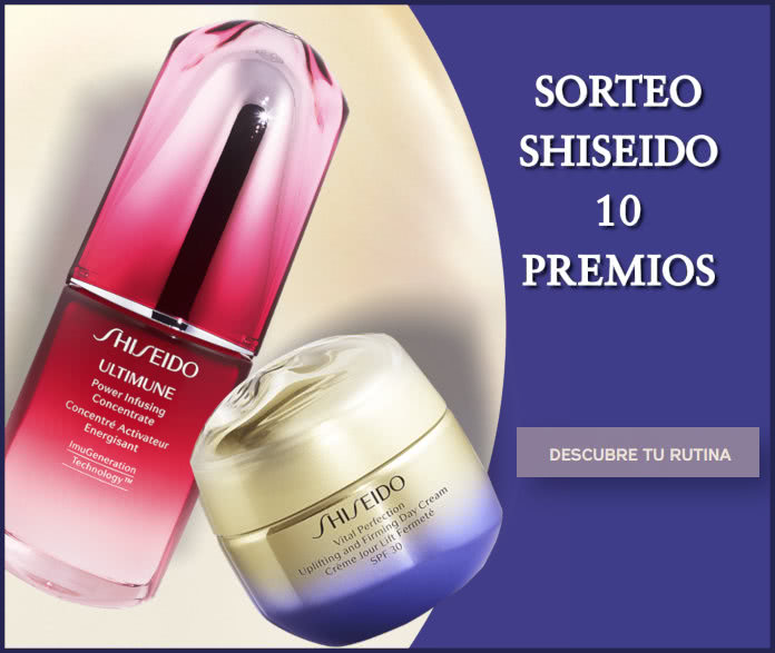 Sorteo Shiseido Descubre Tu Rutina