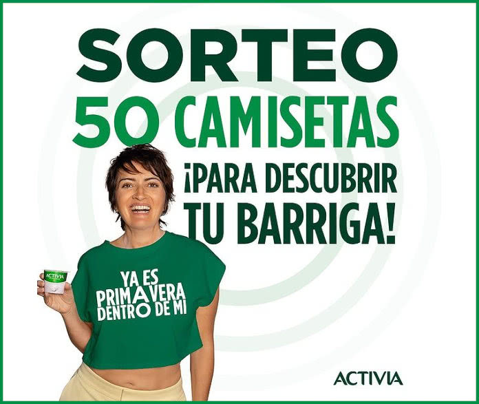 Activia Sorteo 50 Camisetas