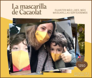 Cacaolat Sorteo Mascarillas