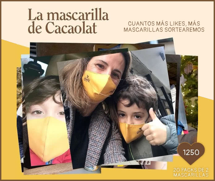 Cacaolat Sorteo Mascarillas