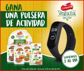 Campofrio Vegalia Sorteo Por Compra Pulsera Xiaomi Mi Band 4