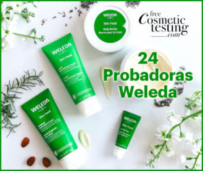 Free Cosmetic Testing 24 Probadoras Weleda Skin Food