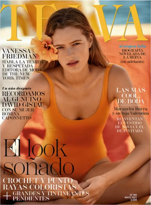 Portada Revista Telva Mayo 2021