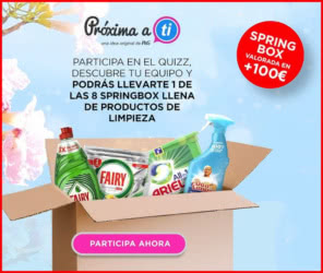 Próxima a ti Sorteo Springbox