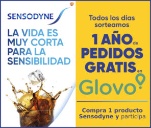 Sensodyne Sorteo Glovo 500 Euros