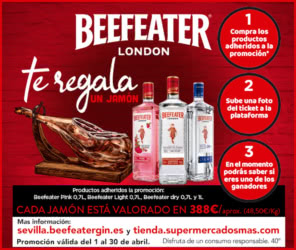 Sorteo Por Compra Beefeater 15 Jamones