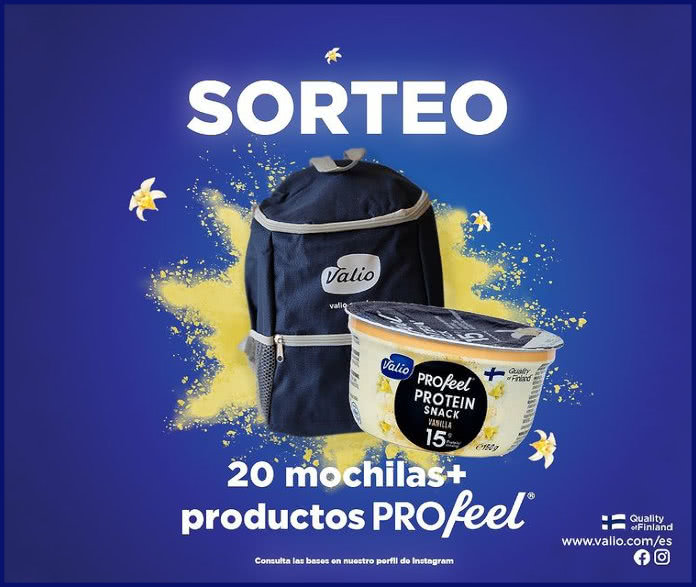 Sorteo Valio 20 Mochilas Profeel
