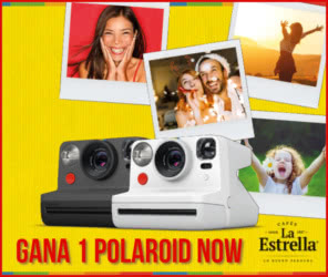 Cafés Estrella Sorteo Polaroid