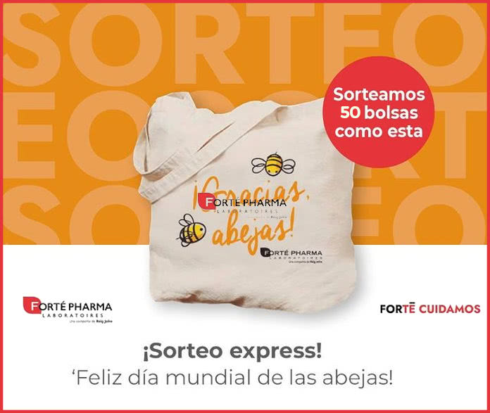 Forte Pharma Sorteo 50 Bolsas