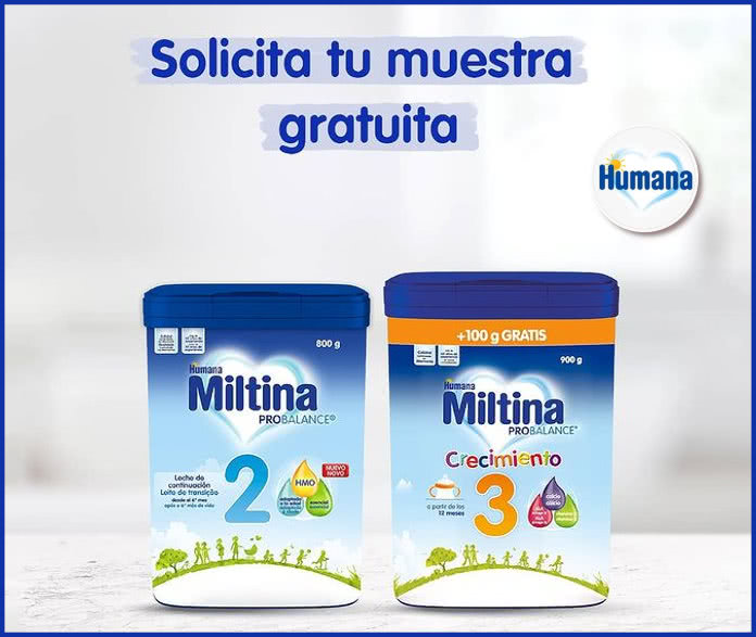 Humana Baby Muestras Gratis Miltina