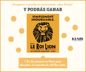 Kiabi Sorteo Quiz Disney París Rey León