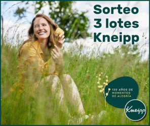 Kneipp Sorteo 3 Lotes 130 Euros