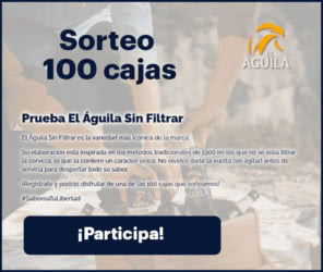 Sorteo 100 Premios Cerveza El Aguila