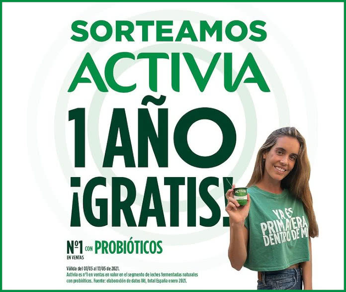 Sorteo Activia Premio Anual