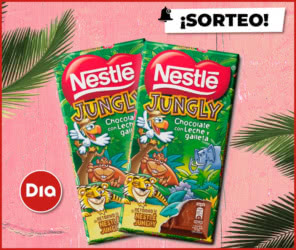 Sorteo Día Tabletas Nestlé Jungly