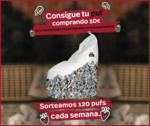 Sorteo Mahou 120 Pufs A La Semana
