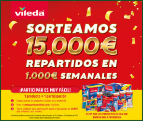 Vileda Sortea 15000 euros en 15 Semanas