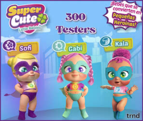 trnd campaña 300 Familias Probarán Gratis Superheroínas Little Babies
