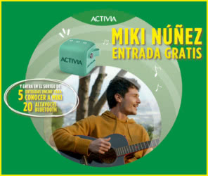 Activia Sorteo Entradas Altavoces Pases Miki Nuñez