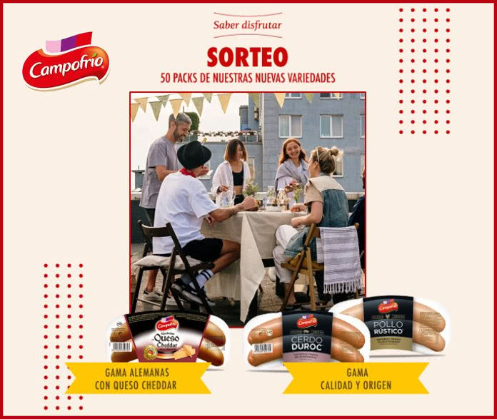 Campofrío Sorteo 50 Lotes