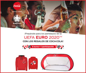 Coca Cola Sorteo Eurocopa 2020