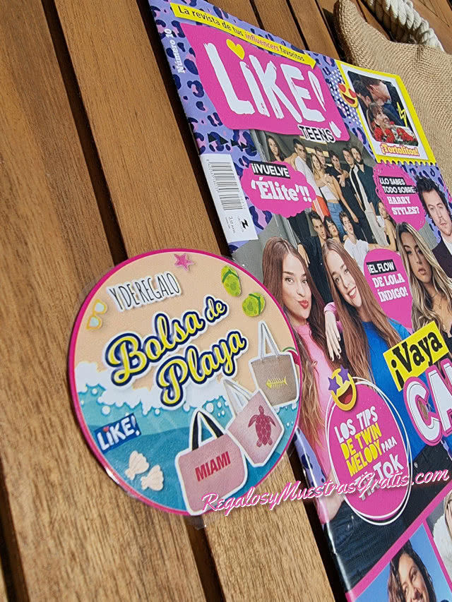 Regalos Revistas Julio 2021 Like Bolsa Playa