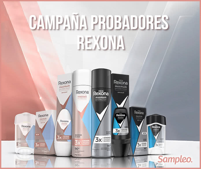 Sampleo Busca Probadores Rexona Maximum Protection