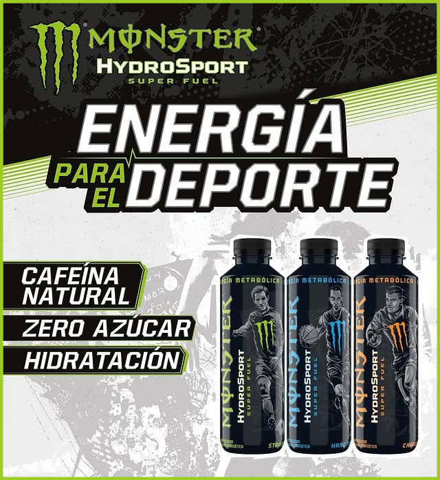 Samplia Muestras Gratis A Recoger Monster HydroSport