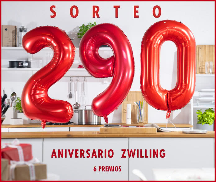 Sorteo 290 Aniversario Zwilling 6 Premios
