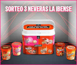 Sorteo 3 Neveras La Ibense