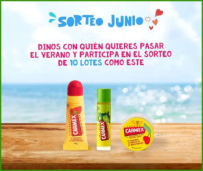 Sorteo Carmex 10 Lotes