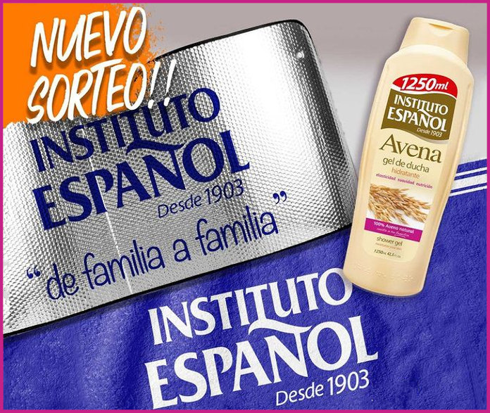 Sorteo Instituto Español 100 Packs Verano Gel Avena