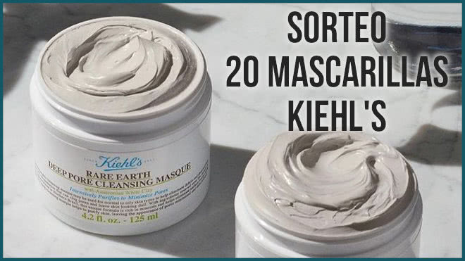 Sorteo Kiehls 20 Mascarillas Earth Deep