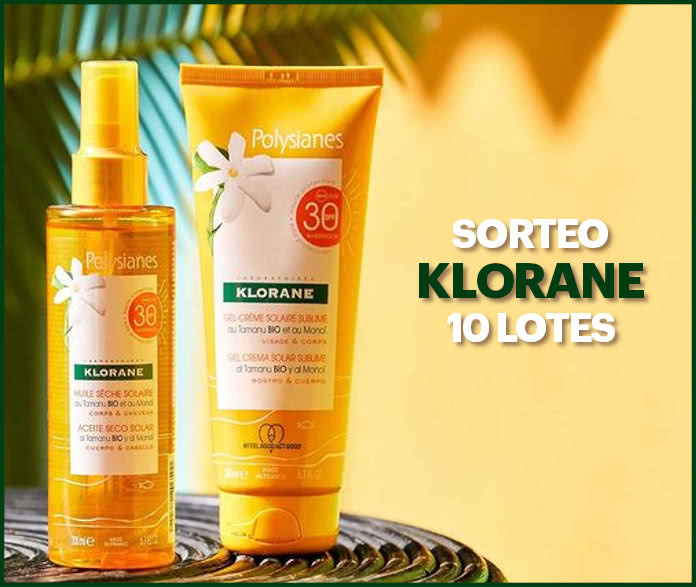 Sorteo Klorane 10 Lotes Solares