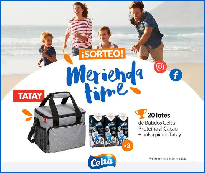 Sorteo Leche Celta 20 Lotes Merienda