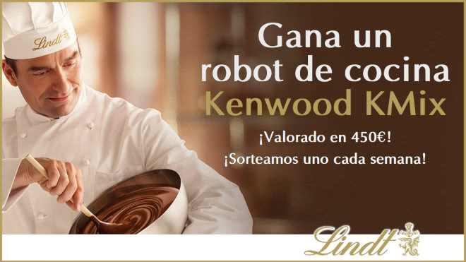 Sorteo Lindt Robots Cocina Kenwood Mix