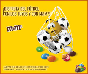 Sorteo MMs Cinco Premios 1000 Euros