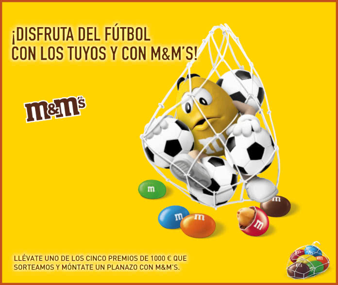 Sorteo MMs Cinco Premios 1000 Euros