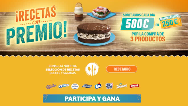 Sorteo Mondelez Recetas Con Premio