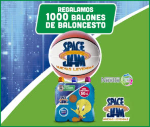 Sorteo Nestlé Family Balones Space Jam