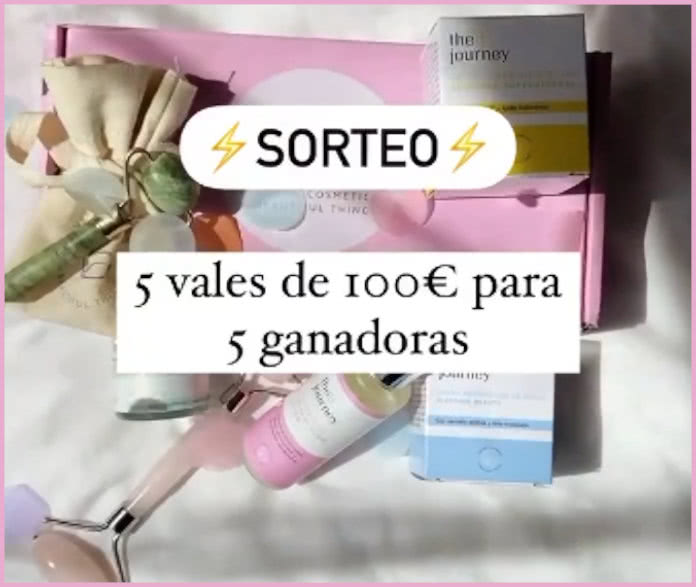 Sorteo Thebjourney 5 Vales