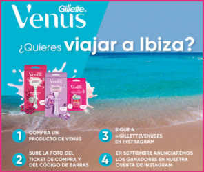 Sorteo Venus Gillette Viaje Ibiza