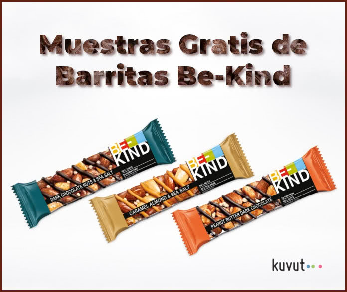 Muestras Gratis Barritas Be Kind Kuvut Barcelona Madrid