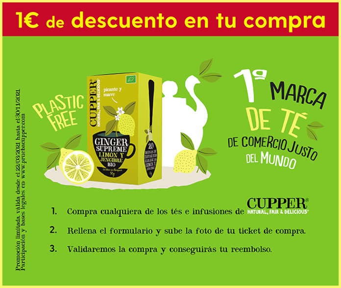 Reembolso Cupper 1 Euro