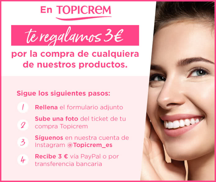 Reembolso Topicrem 3 Euros