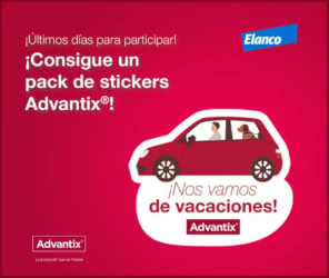 Sorteo Advantix Elanco 100 Stickers